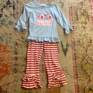 Valentines Day Outfit for little girl